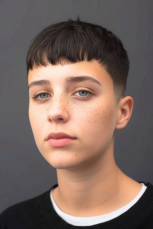 Corte de pelo clásico Edgar para hombre.