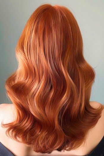Sunset Copper Waves, vista posterior.