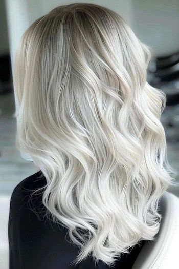 Ondas Platino con Raíces Sombra.