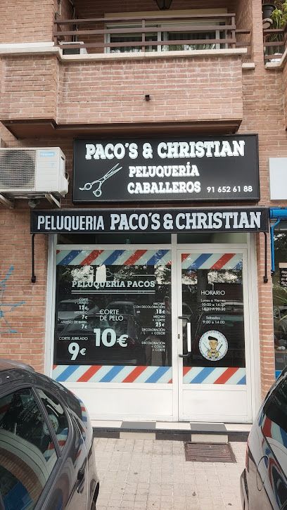 Peluquería caballeros Paco's & christian